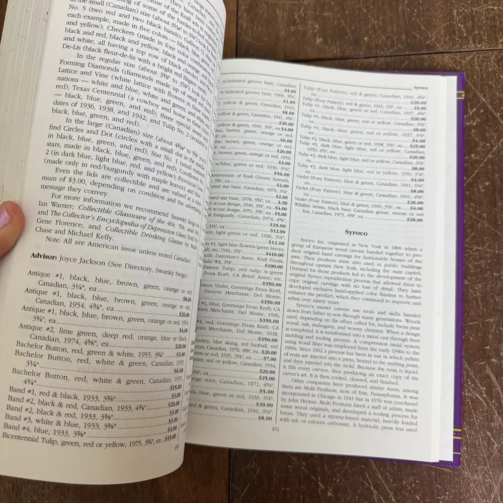 Garage Sales & Flea Market Annual 10th Edition pricing Identification Trend Book